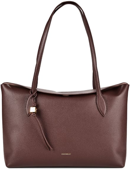 Coccinelle Thess Schoudertas Leder 45 cm - Dames - berry