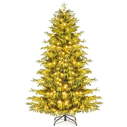 Coast Kunstkerstboom met verlichting - 180 cm - warmwitte LED-lampen - groen