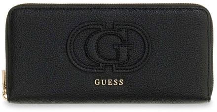 GUESS portemonnee Isola SLG Zip Around Wallet Black zwart