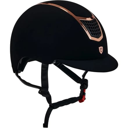 Rijhelm Equestro Modello Eclipse Plain Velvet
