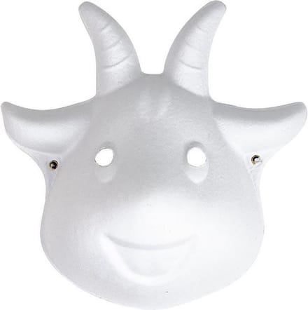 Masker geit (papier machÃ©)