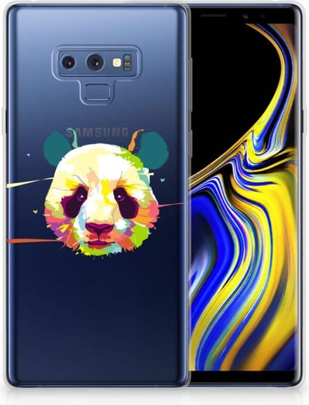 Samsung Galaxy Note 9 Telefoonhoesje met Naam Panda Color