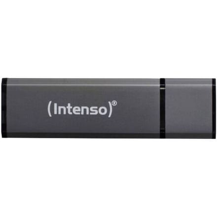 Intenso Alu Line USB-stick 128 GB Antraciet 3521495 USB-A 2.0