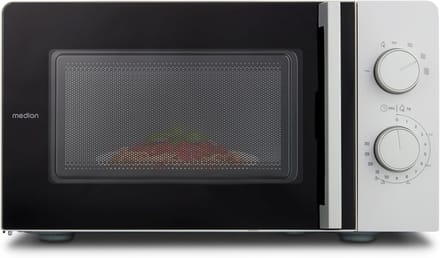 Compacte Magnetron - Keuken Oven - Snel Opwarmen - Ruimtebesparend Ontwerp - 20 Liter 700 Watt - Lichtgrijs