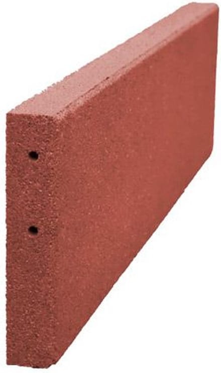 Rubber opsluitband 100x25 cm - Rood
