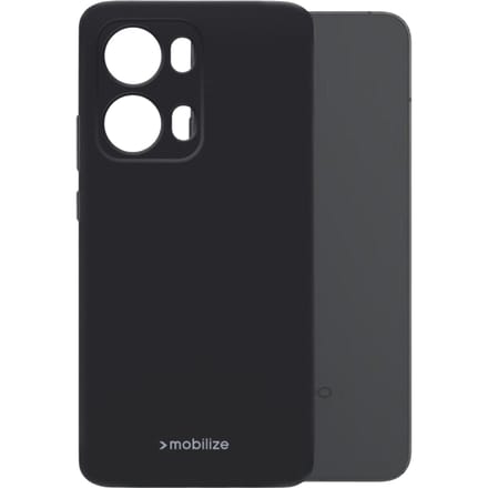 Mobilize OPPO Reno13 Pro Siliconen (TPU) Hoesje Zwart