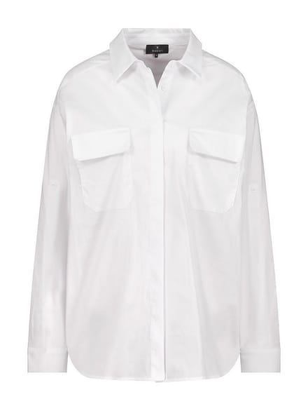 Lange blouse Van Monari wit