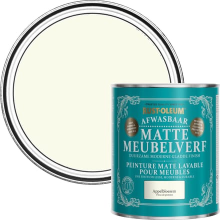 Rust-Oleum Lichtgroen Afwasbaar Matte Meubelverf - Appelbloesem 750ml