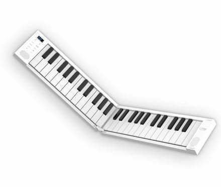 Carry-On Piano 49 Touch White opvouwbare piano 49 toetsen