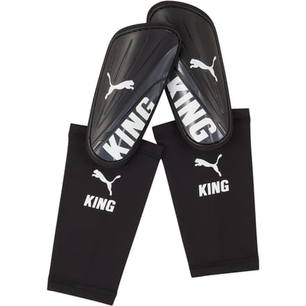 Puma King Sleeve scheenbeschermers zwart - Maat S