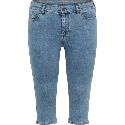 Slim jeans voor dames KAFFE Curve Vilana Capri