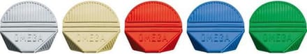 Hoekclips Alco aluminium - assorti doos 30st.