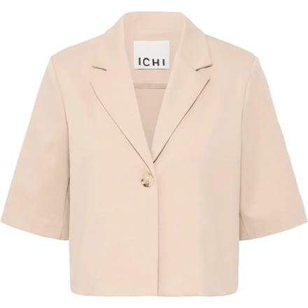 Ichi IHKATE SUS CROPPED BL Dames Blazer/colbert - Doeskin