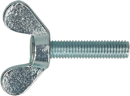 PGB-FASTENERS | Vleugelschroef DIN 316 M4x10 Zn | 200 st