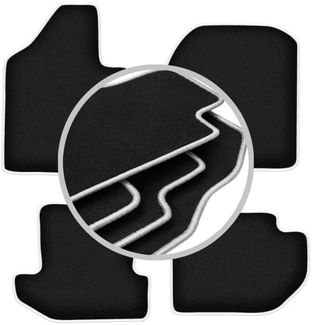 CARLUX-SILVER automatten voor: Suzuki Samurai off-road (1981-1998)