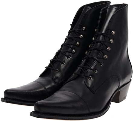 Sendra 2699 MEZCAL WEST dames zwarte veterboots - 37 EU
