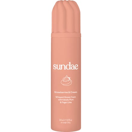Sundae Strawberries &amp; Cream Whipped Shower Foam 265 ml