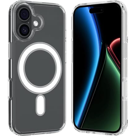 CaseBody Apple iPhone 17 MagSafe Airbag Hoesje Transparant