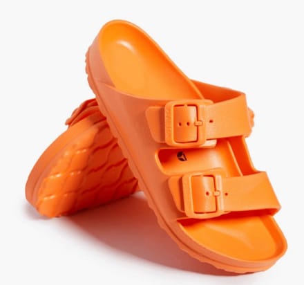 Plakton Dames Slipper Wanda | Oranje | Maat: 37