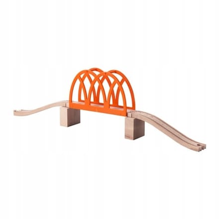 IKEA LILLABO Houten Trein Brug Set - 5-delig - Vanaf 3 jaar