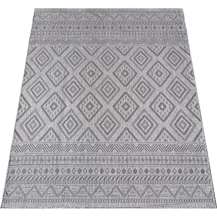 Binnen- en buitenkleed Verona antraciet 80x250 cm