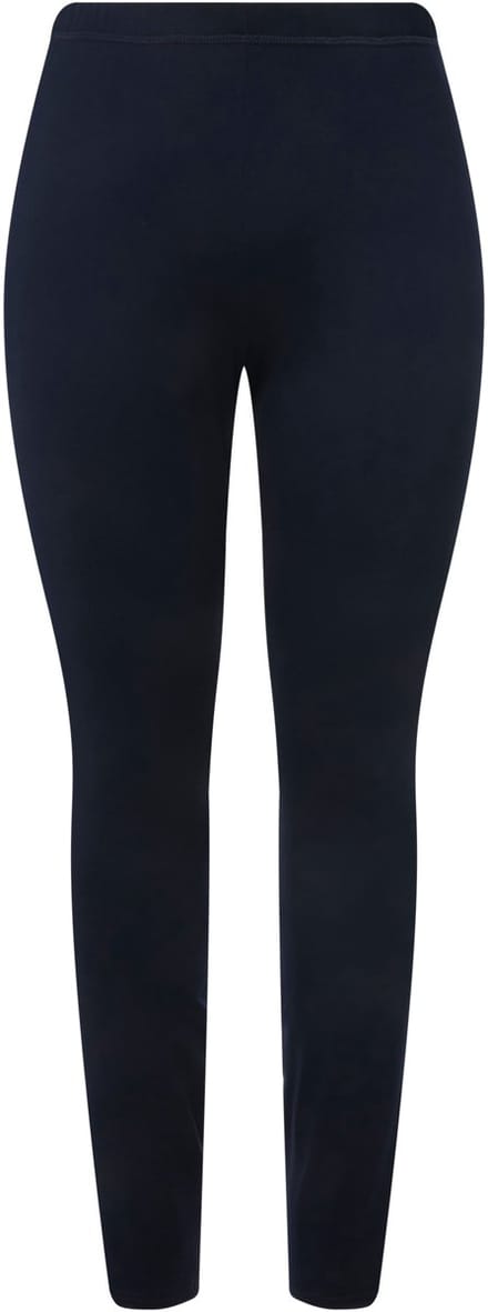 Ulla Popken - Dames - Functionele ski-legging sneldrogend extra warm - Marine - Maat 42+