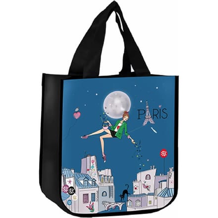 Non-woven draagtas Kiub La Parisienne