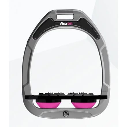 Plat Ultra Grip Aluminium/Zwart/Roze Flex-On Green Composite