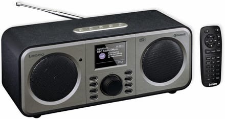 DAB+ Radio met Bluetooth, FM Ontvanger en Alarmfunctie | Compact en Krachtig