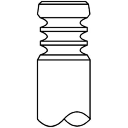 Uitlaatklep MAHLE 227 VA 32045 000