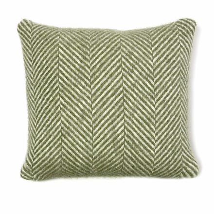 WOOOL Kussen - ALASKA (Olive) - 50x50cm - 100% Wol