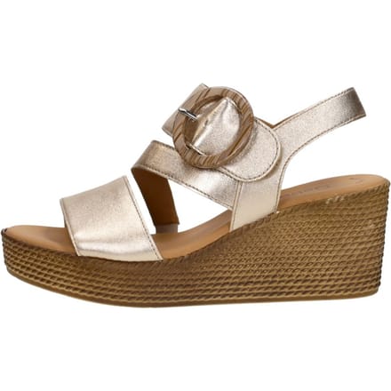 Gabor - Sandalen Hak Goudkleur 35.5