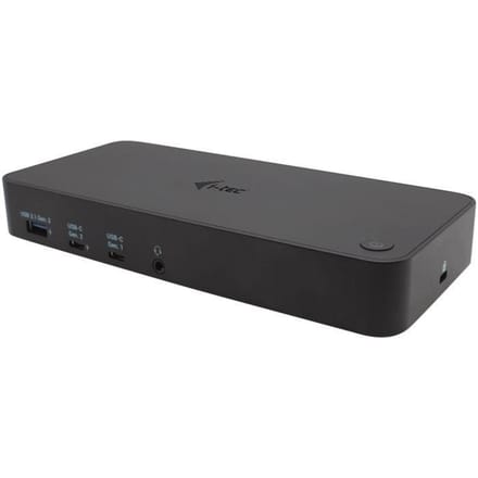 i-Tec - USB-C/Thunderbolt Docking Station 3 x 4K video en vele andere poorten