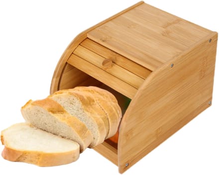 Cheffinger Broodtrommel - Klein - Bamboe - 20x27x18cm