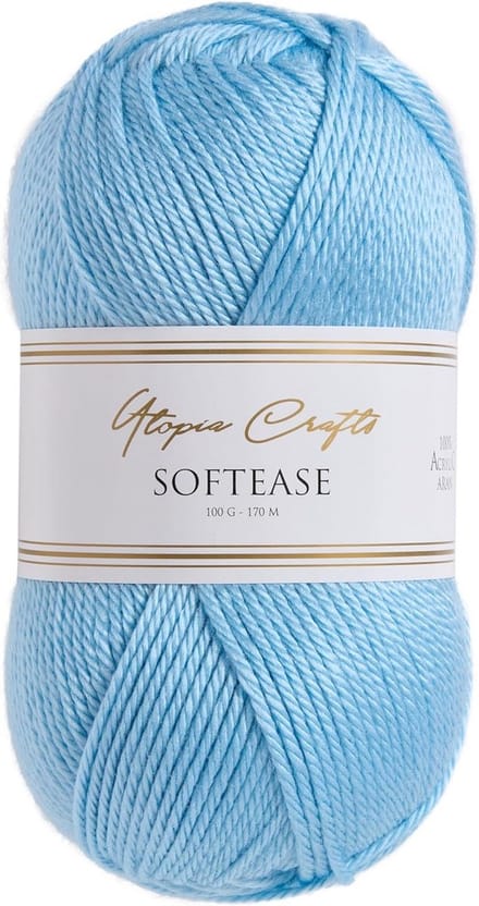 Softease Brei- en Haakgaren 100g - Serene Blue