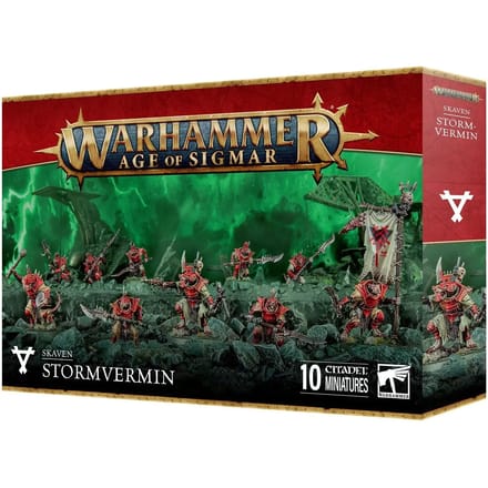Beeldje Games Workshop Warhammer AoS - Skaven Vermines de Choc (x10)