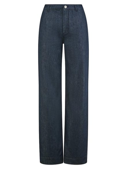 Straight Fit-jeans Van Peter Hahn denim
