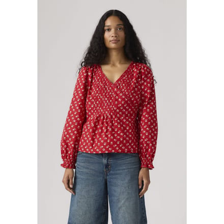 Levi's Soleil Wrap Blouse Taglia: M | Maglie a manica lunga Outlet | Donna
