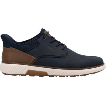 Rieker Instappers blauw Leer - Maat 43