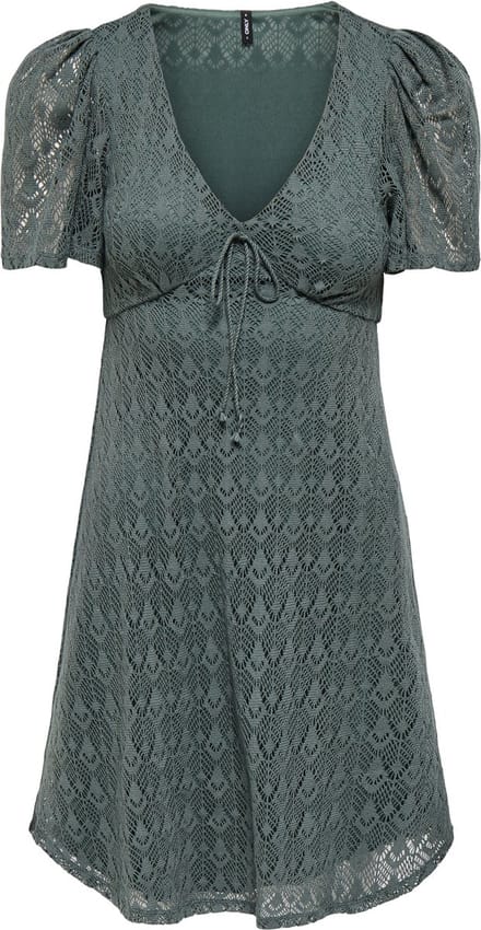 ONLY - ONLDANIELLA S/S V-NECK DRESS CS JRS - Meisjes - Mini jurken