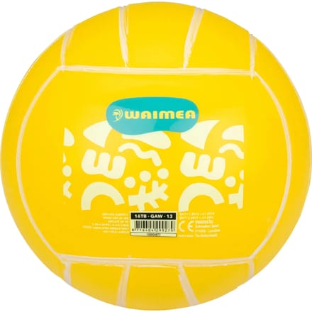 Waimea Strandbal PVC - 13 cm - Fluorgeel - 13