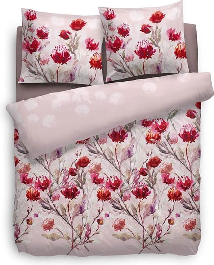 Heckettlane dekbedovertrek Nevada - roze - 240x200/220 cm