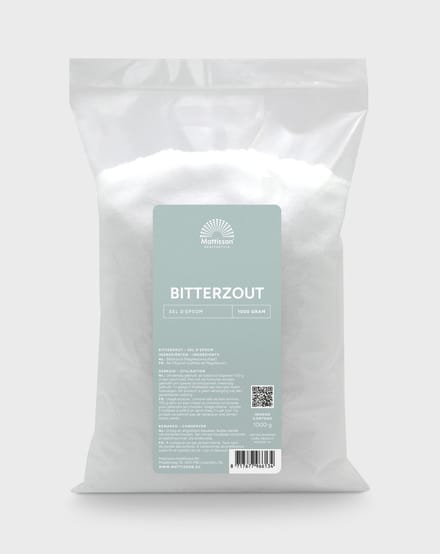 Mattisson - Bitterzout - Epsom zout - Magnesiumsulfaat - 1 kg