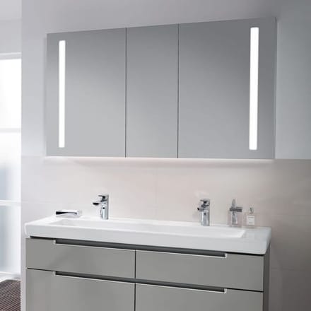 Villeroy & Boch My View 14 mirror cabinet 130 x 75 x 17.3 cm with LED lighting A4241300