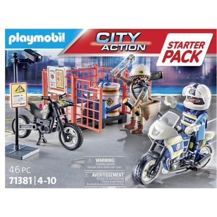 PLAYMOBIL 71381 Starterpack Politie Bouwsets