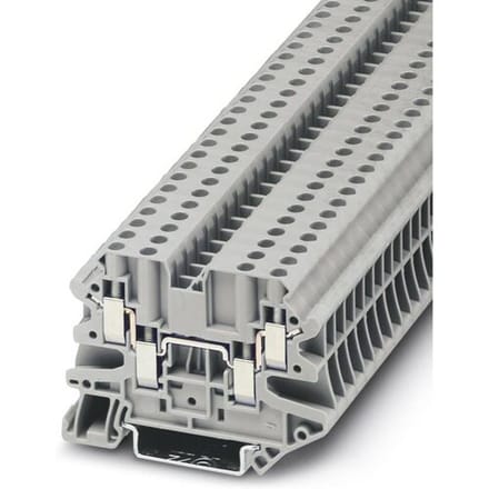 Phoenix Contact 3044571 Doorgangsklem 6.2 mm Schroeven Grijs 50 stuk(s)
