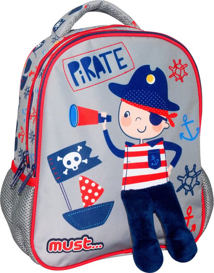 Must Peuterrugzak Piraat - 31 x 27 x 10 cm - Polyester