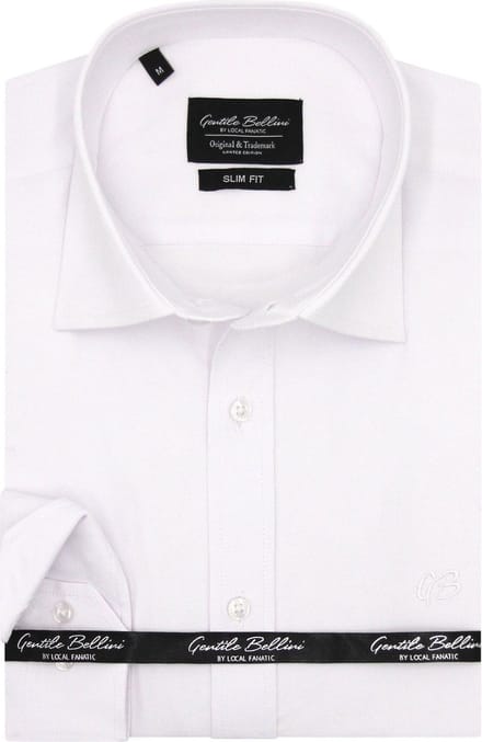 Getailleerde Zakelijke Heren Overhemd Slim Fit