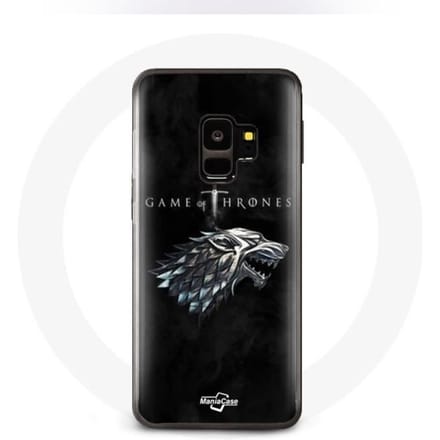 Coque - Game of Thrones - Samsung Galaxy S9 - Logo La maison Stark - Protection chocs - Rigide