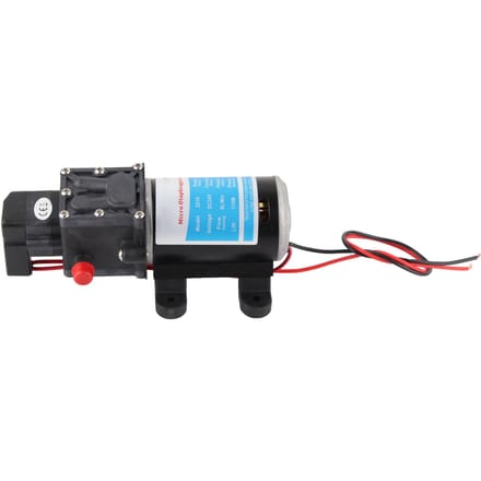 Elektrische Membraan Zelfaanzuigende Hogedruk Waterpomp Met Drukschakelaar 24V 100W